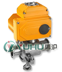 卡箍式衛(wèi)生級電動球閥